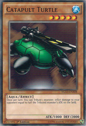Catapult Turtle [YGLD-ENA08] Common Yu-Gi-Oh!