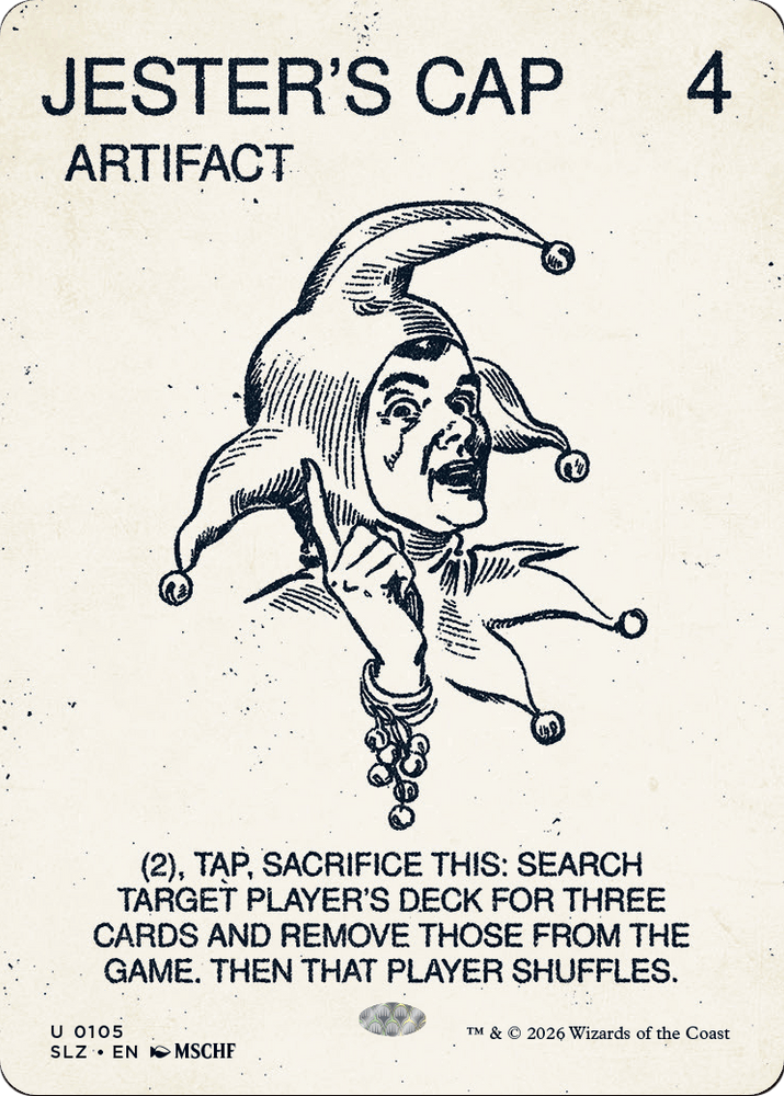Jester's Cap (0105) [Secret Lair x MSCHF: The Zeta Set] Magic: The Gathering