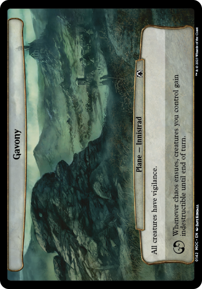 Gavony [March of the Machine Commander] Magic: The Gathering