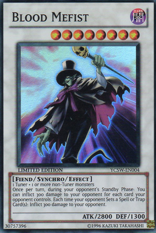 Blood Mefist [YCSW-EN004] Super Rare Yu-Gi-Oh!