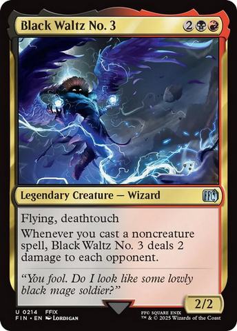 Black Waltz No. 3 [FINAL FANTASY] Magic: The Gathering
