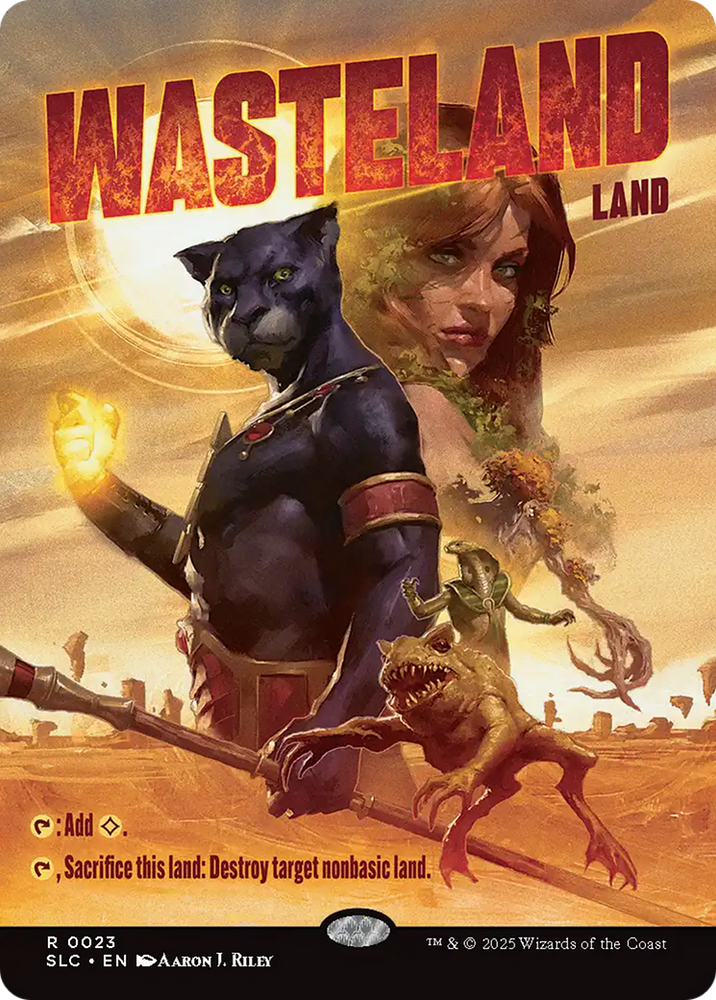 Wasteland [Secret Lair Countdown Kit] Magic: The Gathering