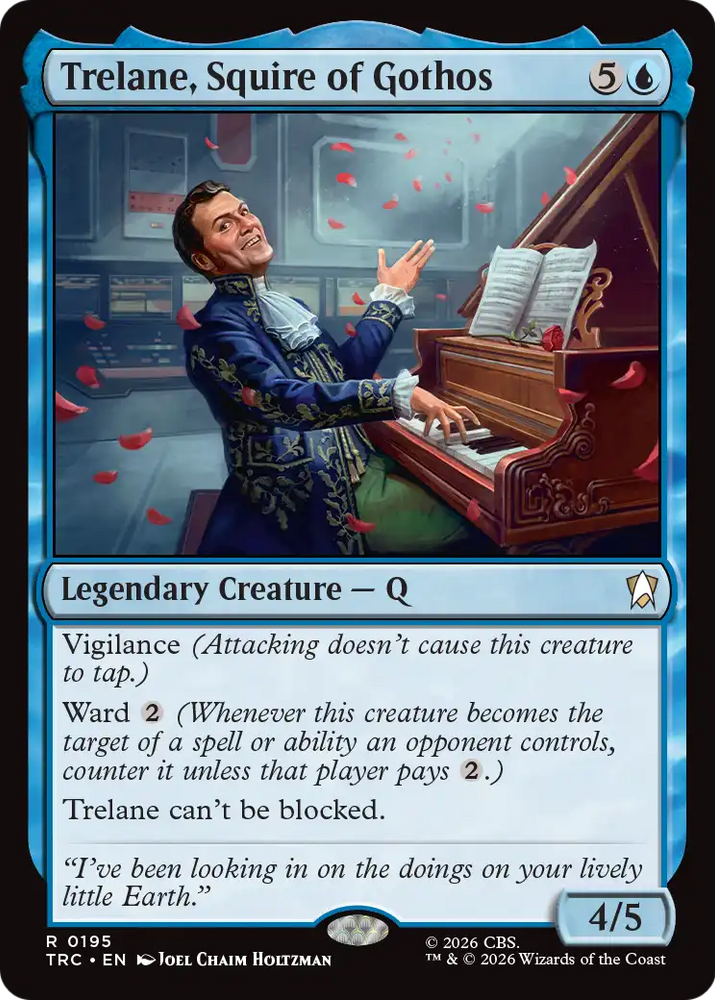 Trelane, Squire of Gothos [Star Trek Commander] Magic: The Gathering