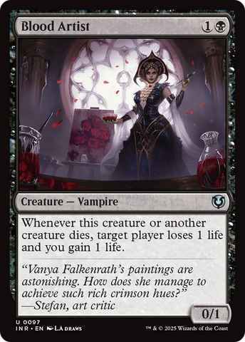 Blood Artist [Innistrad Remastered] Magic: The Gathering