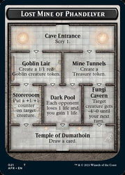 Dungeon of the Mad Mage // Lost Mine of Phandelver Double-Sided Token [Dungeons & Dragons: Adventures in the Forgotten Realms Tokens] Magic: The Gathering