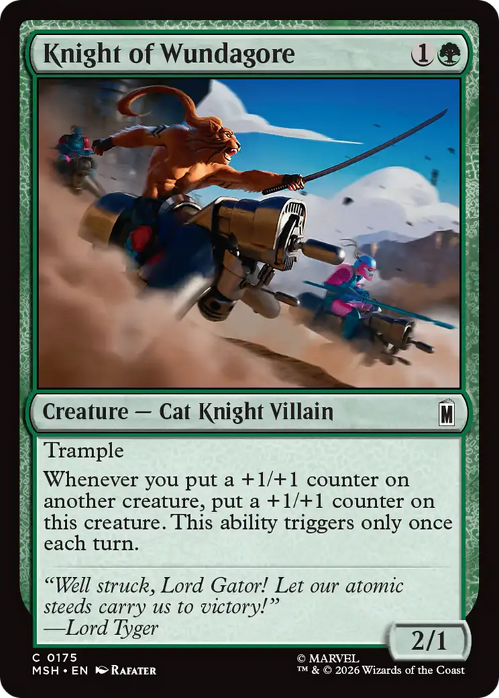 Knight of Wundagore [Marvel Super Heroes] Magic: The Gathering