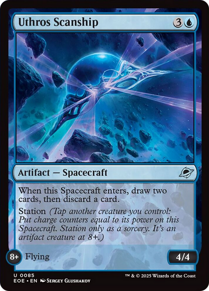 Uthros Scanship [Edge of Eternities] Magic: The Gathering