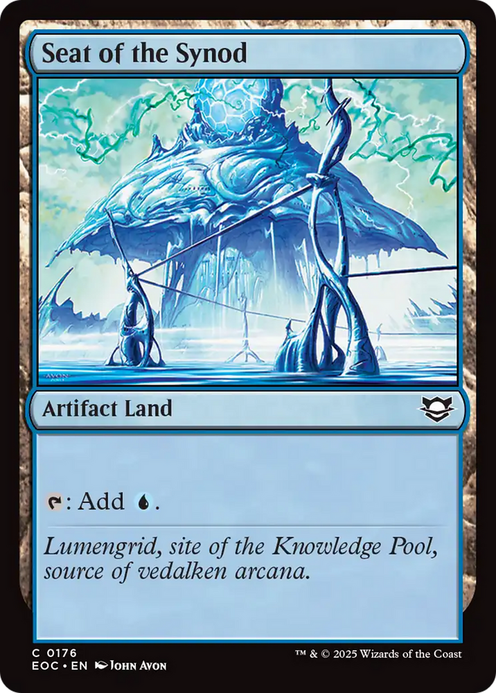 Seat of the Synod [Edge of Eternities Commander] Magic: The Gathering