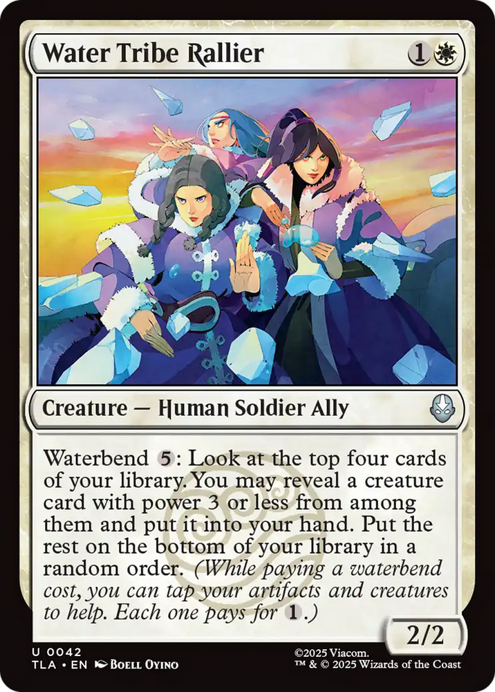 Water Tribe Rallier [Avatar: The Last Airbender] Magic: The Gathering