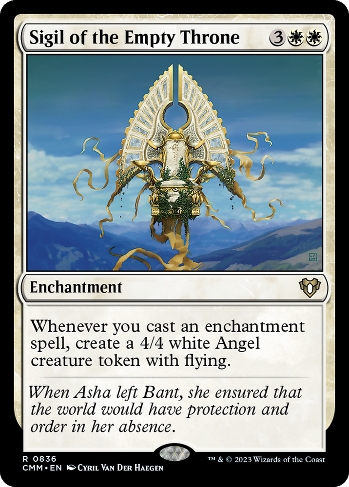 Sigil of the Empty Throne [Commander Masters] Magic: The Gathering