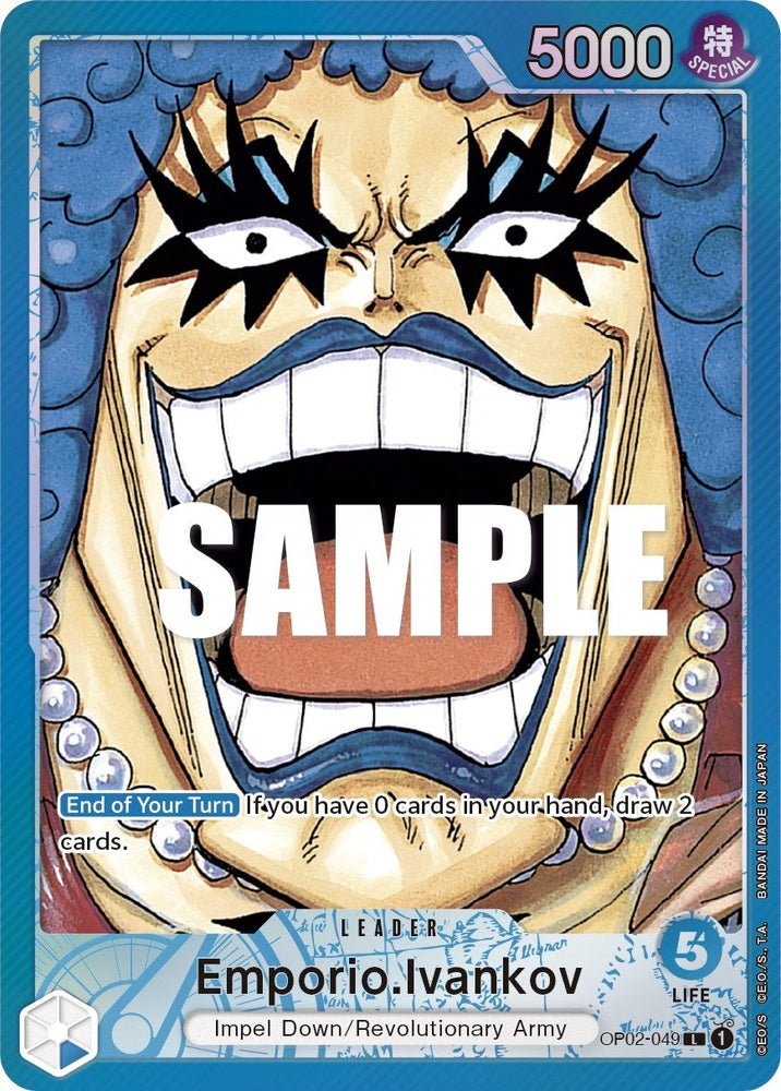 Emporio.Ivankov (Alternate Art) [Paramount War] Bandai
