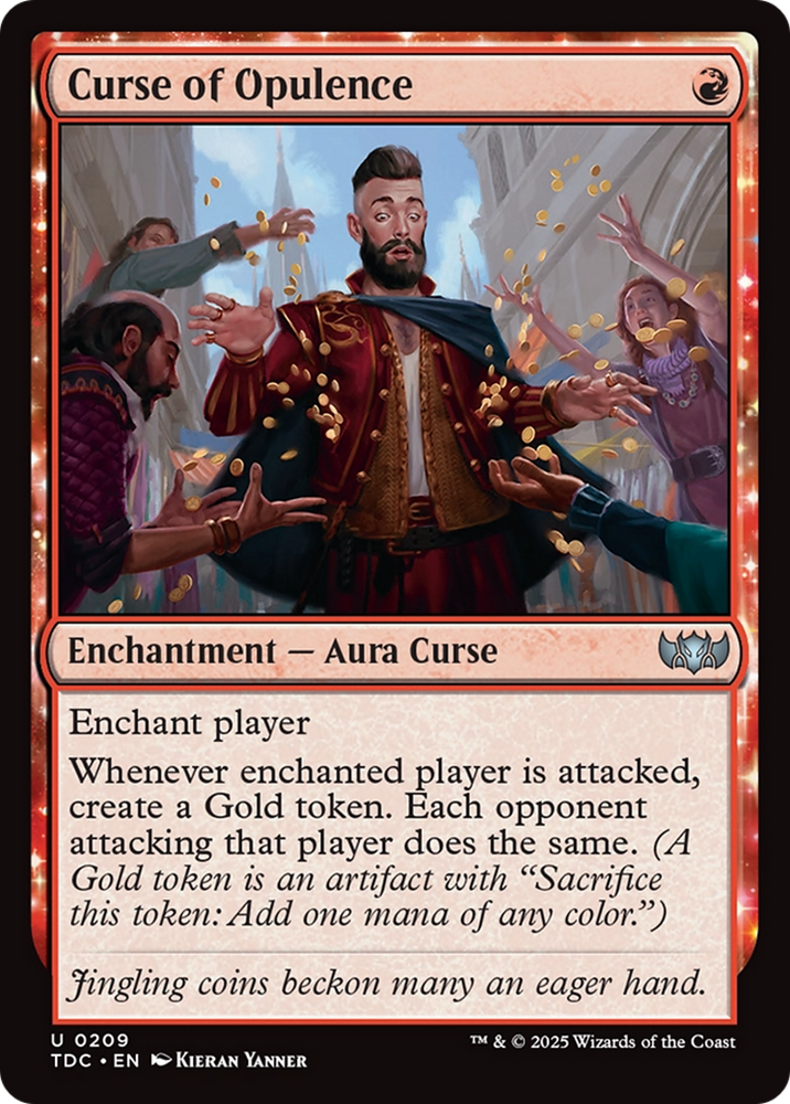 Curse of Opulence [Tarkir: Dragonstorm Commander] Magic: The Gathering
