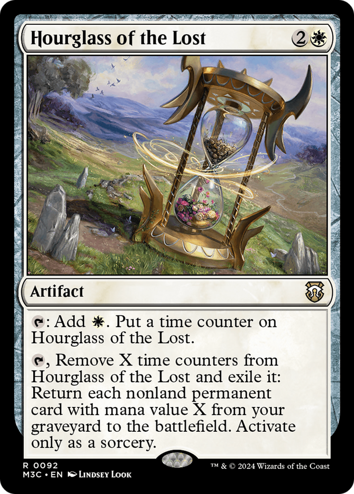 Hourglass of the Lost [Modern Horizons 3 Commander] Magic: The Gathering