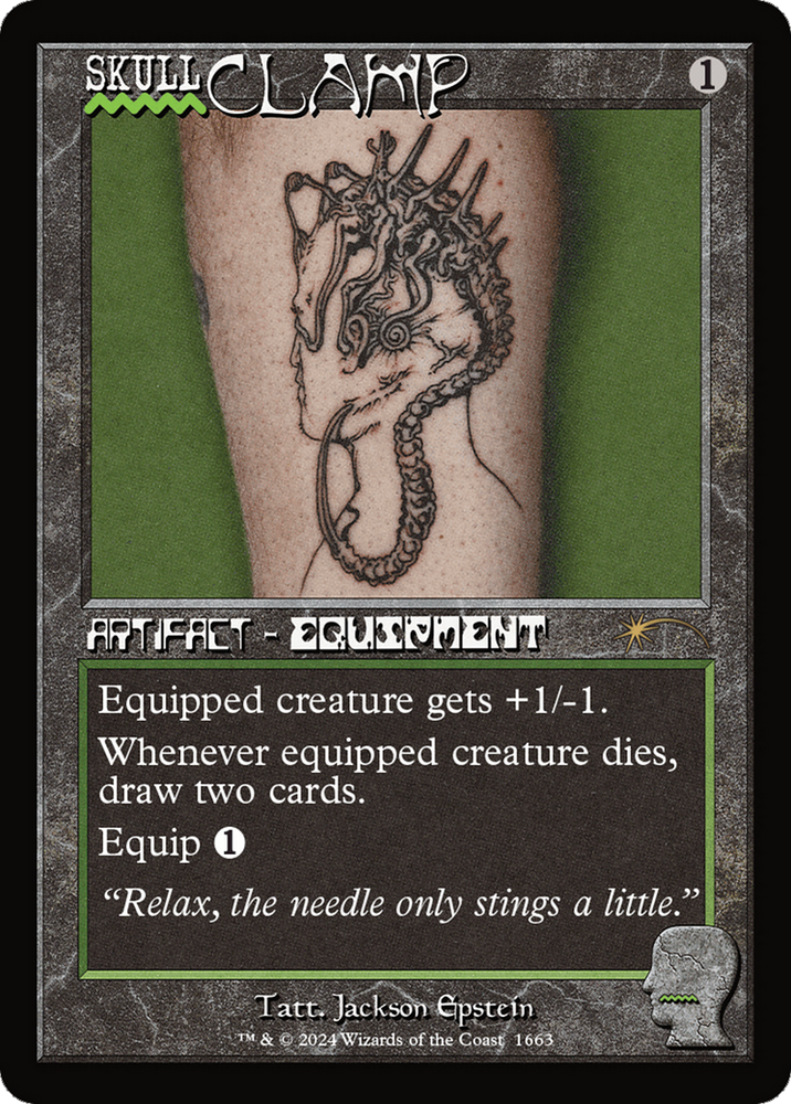 Skullclamp [Secret Lair Drop Series] Magic: The Gathering