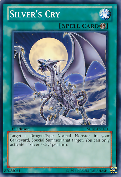 Silver's Cry [SDBE-EN020] Common Yu-Gi-Oh!