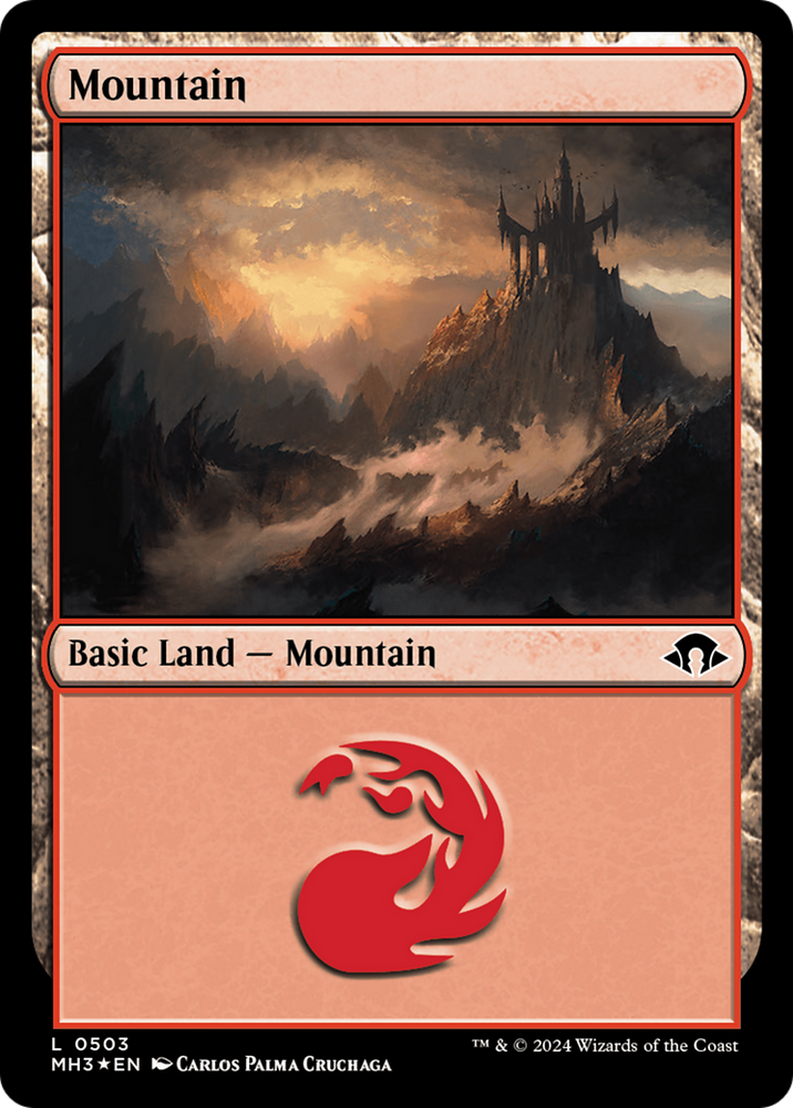 Mountain (0503) (Ripple Foil) [Modern Horizons 3] Magic: The Gathering