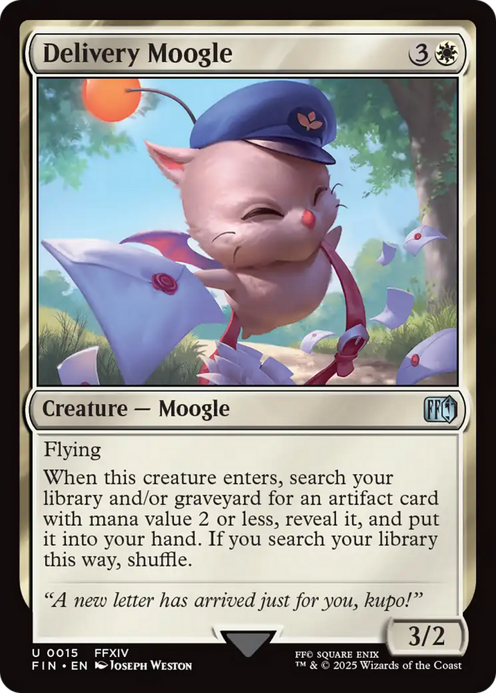 Delivery Moogle [FINAL FANTASY] Magic: The Gathering