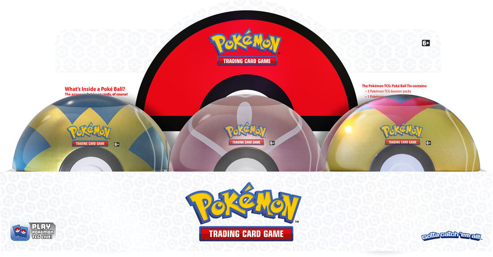 Poke Ball Tin Display (2022) Pokémon