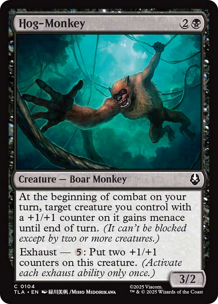 Hog-Monkey [Avatar: The Last Airbender] Magic: The Gathering