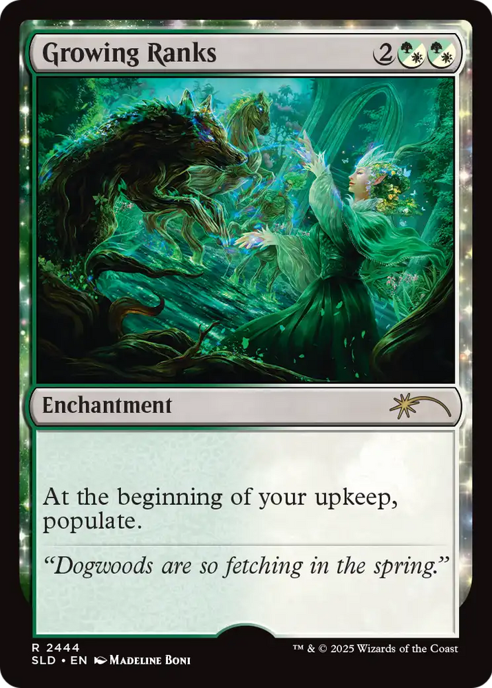 Growing Ranks [Secret Lair Drop Series] Magic: The Gathering