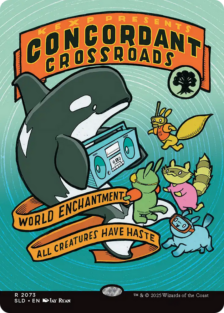 Concordant Crossroads (2073) [Secret Lair Drop Series] Magic: The Gathering