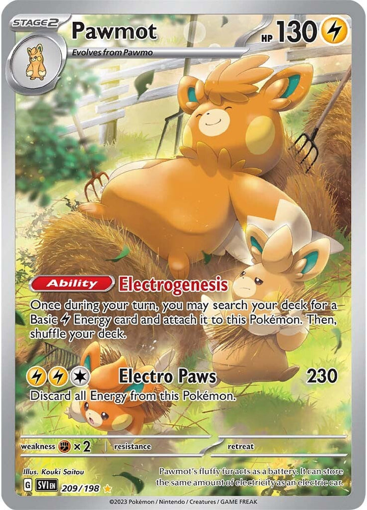 Pawmot (209/198) [Scarlet & Violet: Base Set] Pokémon