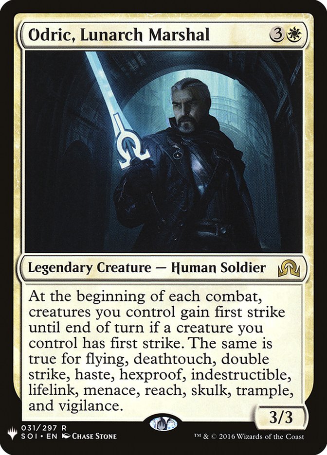 Odric, Lunarch Marshal [The List] Magic: The Gathering