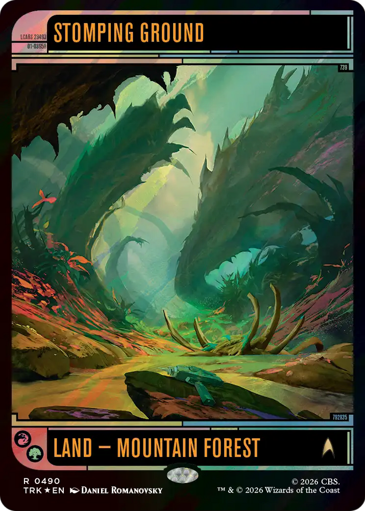 Stomping Ground (Surge Foil) [Star Trek] Magic: The Gathering