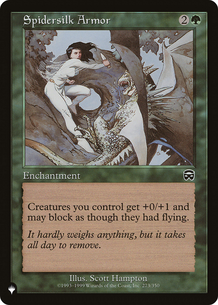 Spidersilk Armor [The List] Magic: The Gathering