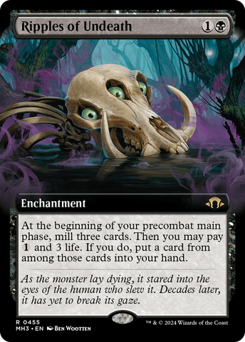 Ripples of Undeath (Extended Art) [Modern Horizons 3] Magic: The Gathering