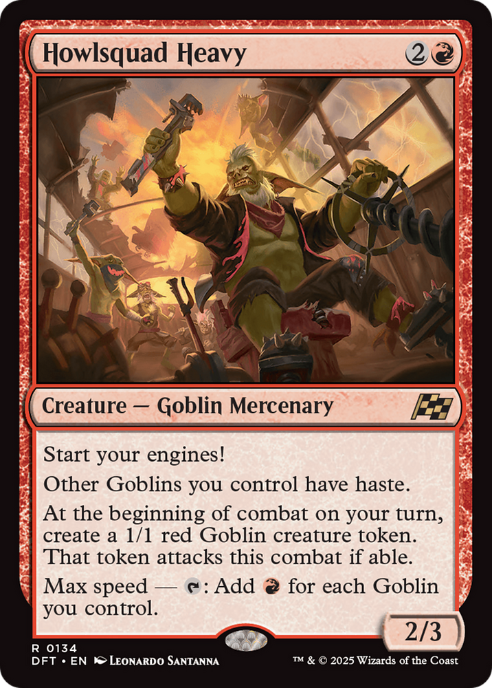 Howlsquad Heavy [Aetherdrift] Magic: The Gathering