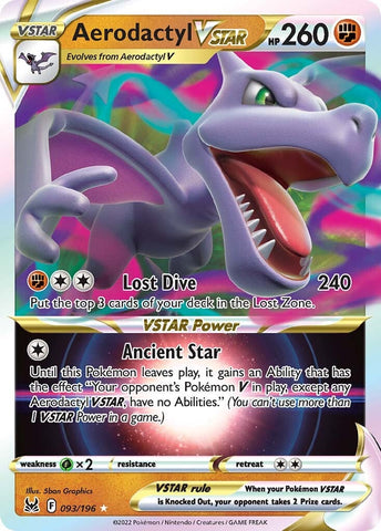 Aerodactyl VSTAR (093/196) [Sword & Shield: Lost Origin] Pokémon