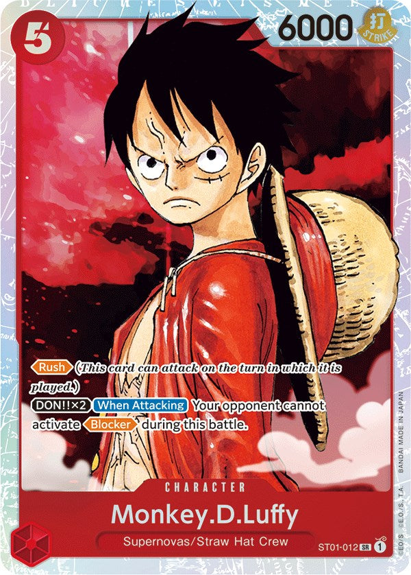 Monkey.D.Luffy (012) [Starter Deck: Straw Hat Crew] Bandai
