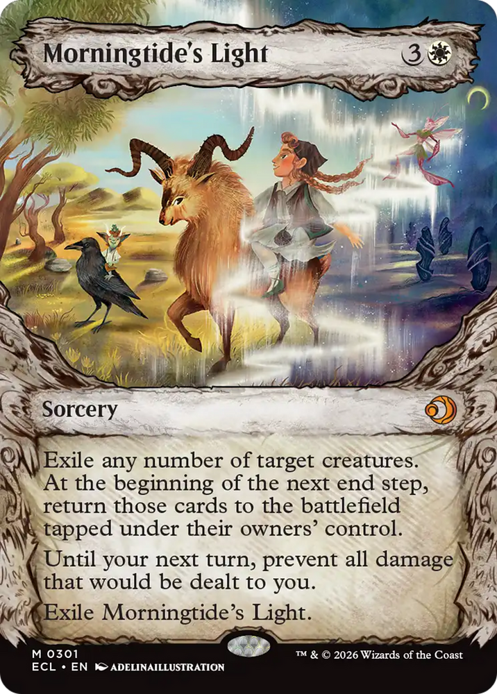 Morningtide's Light (Showcase) [Lorwyn Eclipsed] Magic: The Gathering