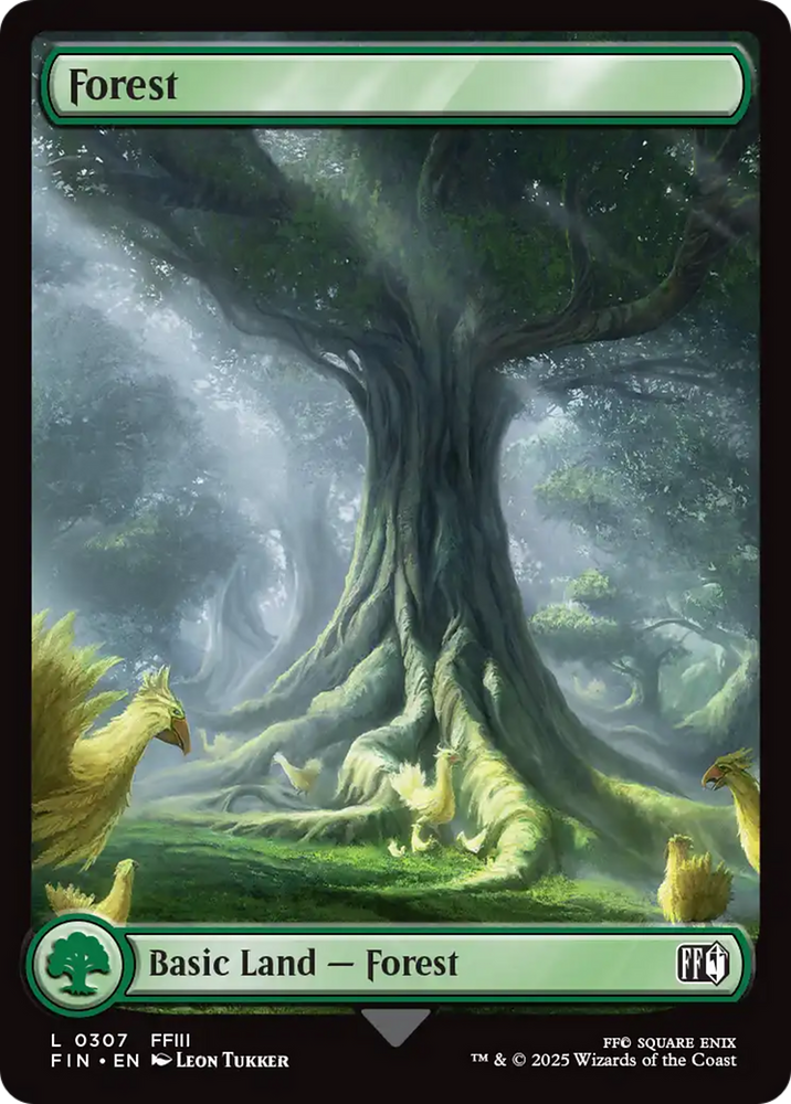 Forest (0307) [FINAL FANTASY] Magic: The Gathering