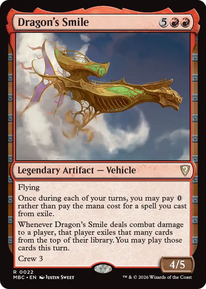 Dragon's Smile [Mystery Booster: Commander Edition] Magic: The Gathering