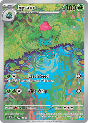 Ivysaur (167/165) [Scarlet & Violet 151] Pokémon
