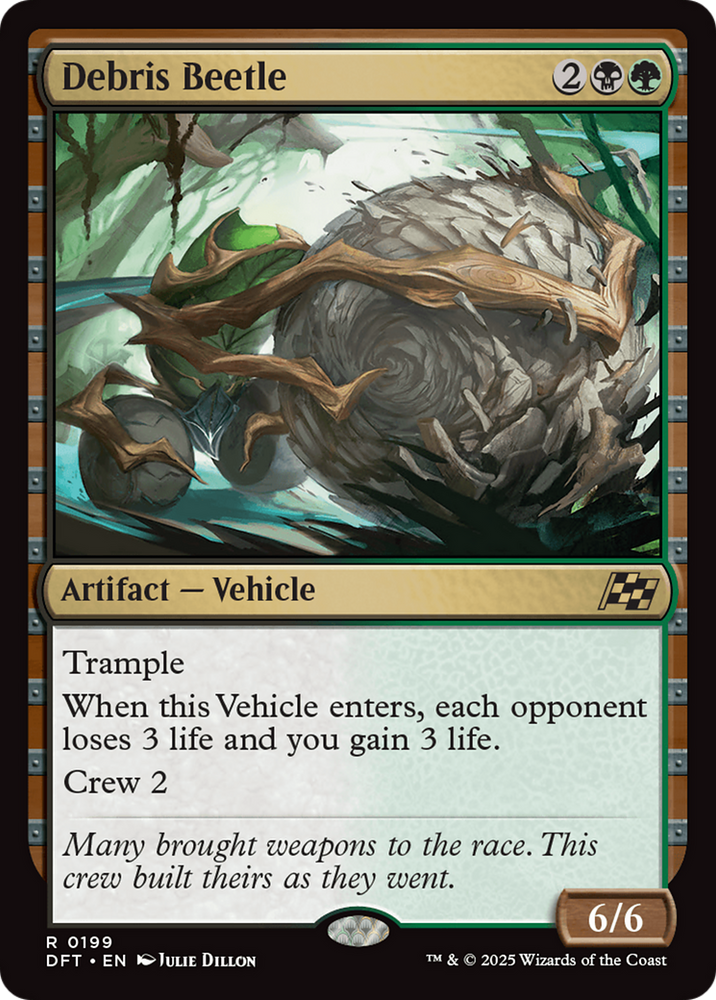 Debris Beetle [Aetherdrift] Magic: The Gathering