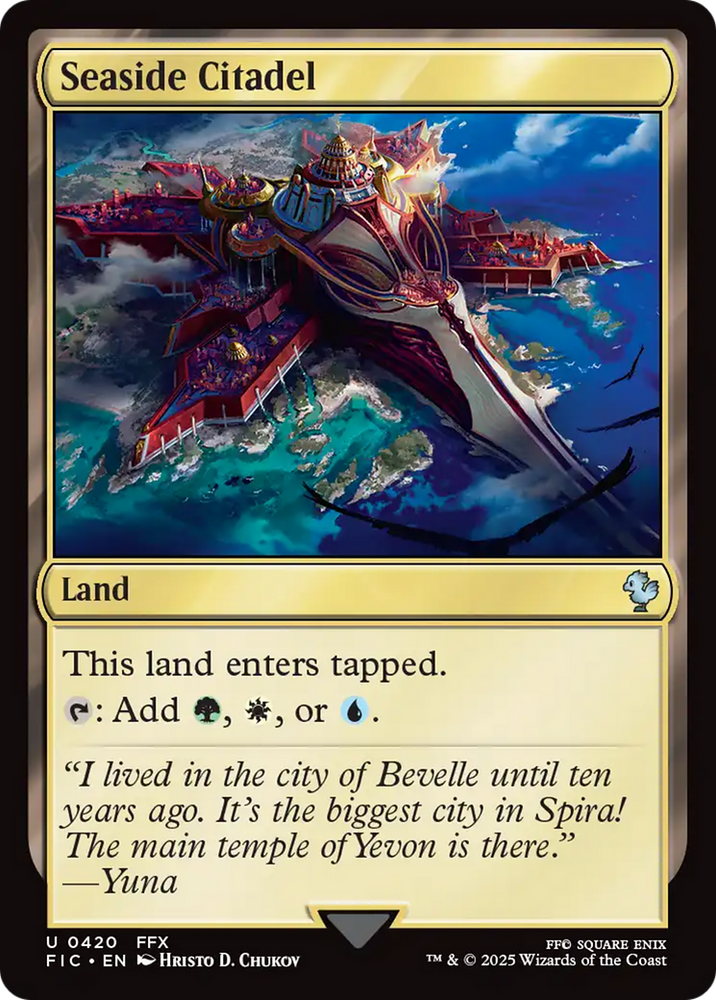 Seaside Citadel [FINAL FANTASY Commander] Magic: The Gathering