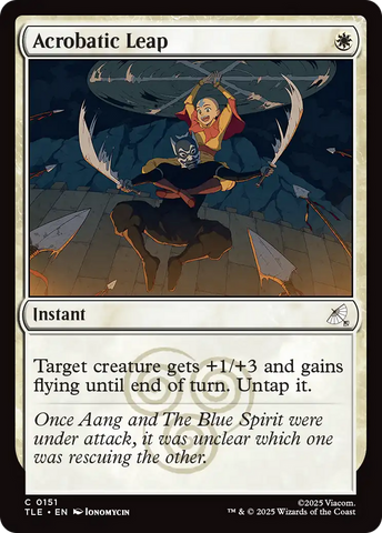 Acrobatic Leap [Avatar: The Last Airbender: Eternal-Legal] Magic: The Gathering