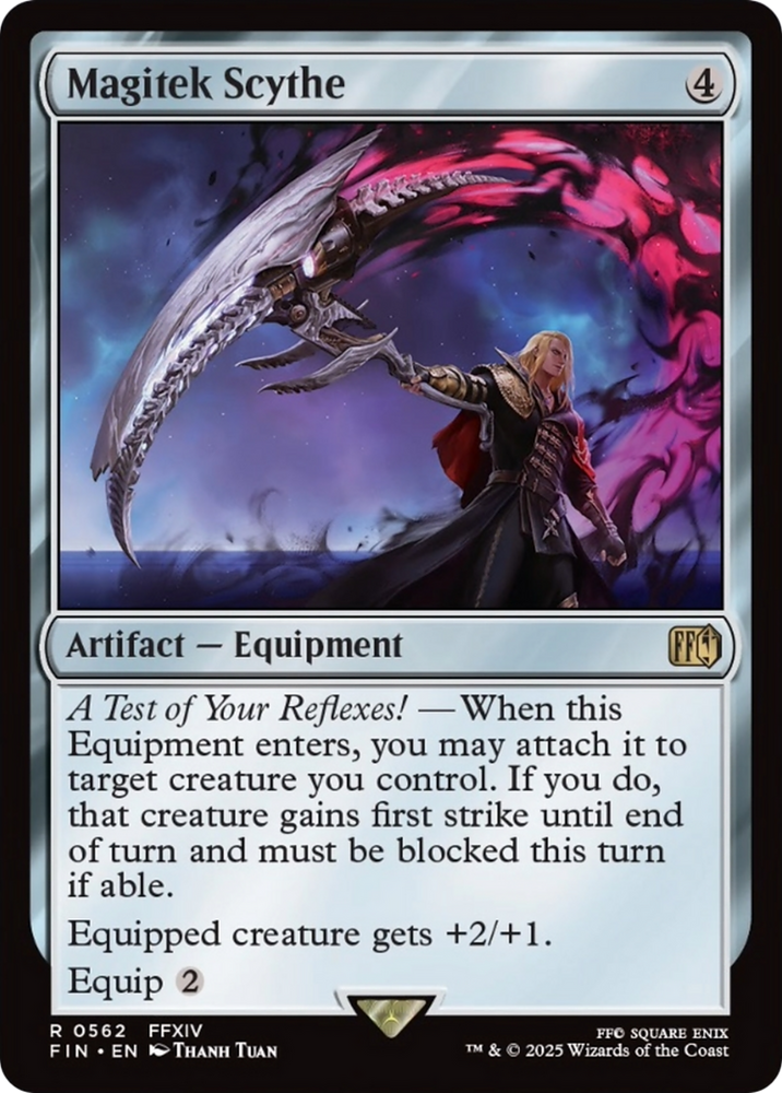 Magitek Scythe [FINAL FANTASY] Magic: The Gathering