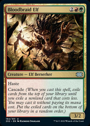 Bloodbraid Elf [Double Masters 2022] Magic: The Gathering
