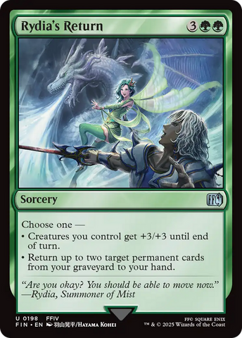 Rydia's Return [FINAL FANTASY] Magic: The Gathering