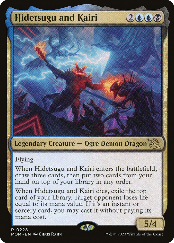 Hidetsugu and Kairi [March of the Machine] Magic: The Gathering
