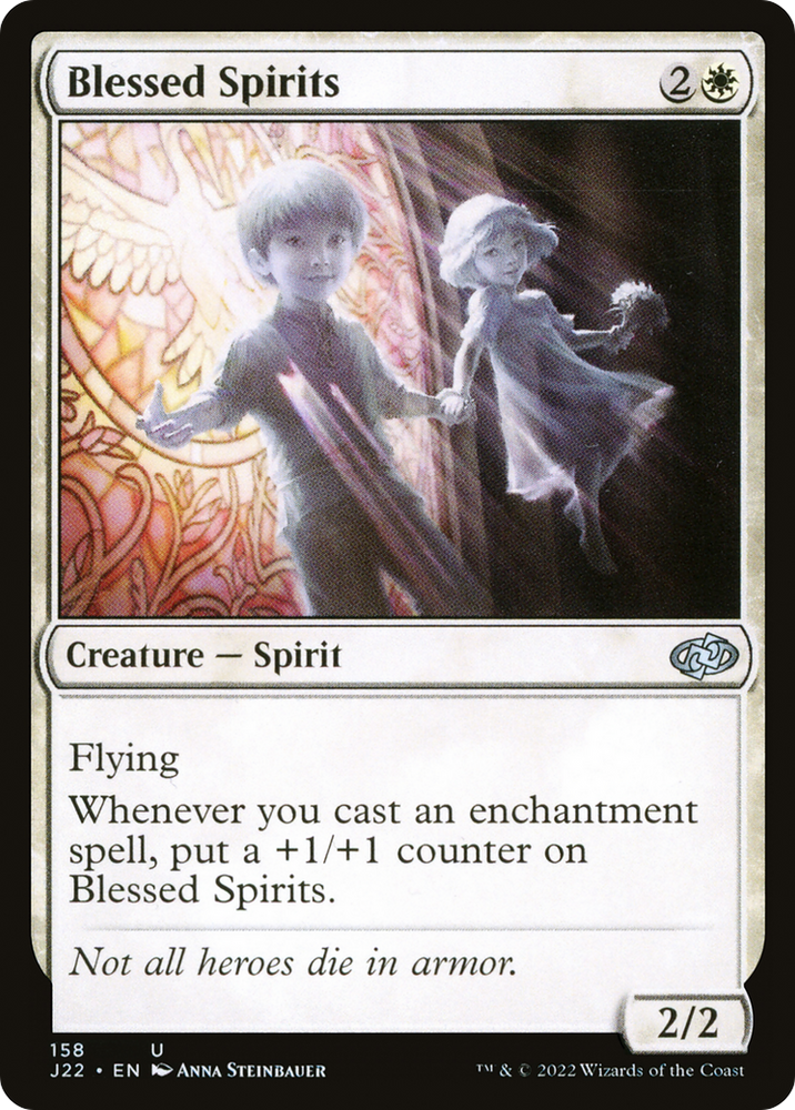 Blessed Spirits [Jumpstart 2022] Magic: The Gathering