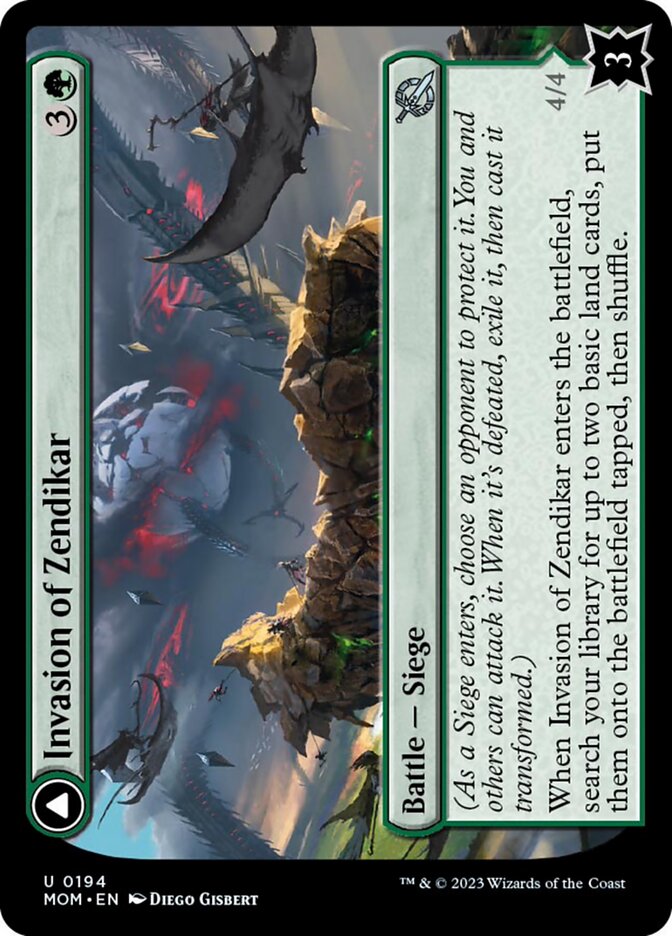 Invasion of Zendikar // Awakened Skyclave [March of the Machine] Magic: The Gathering