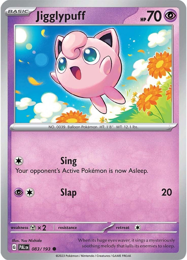 Jigglypuff (083/193) [Scarlet & Violet: Paldea Evolved] Pokémon