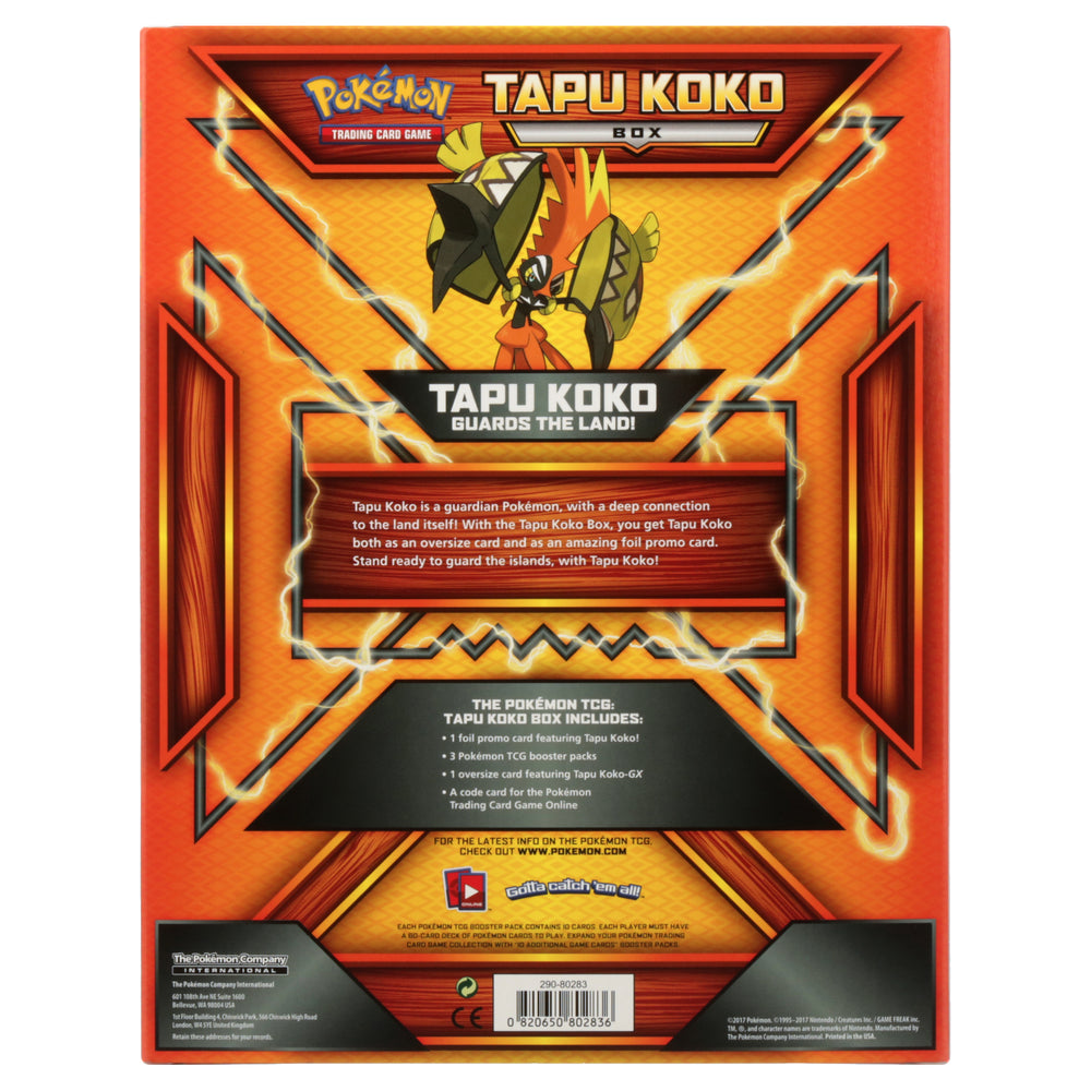 Sun & Moon - Tapu Koko Box Pokémon