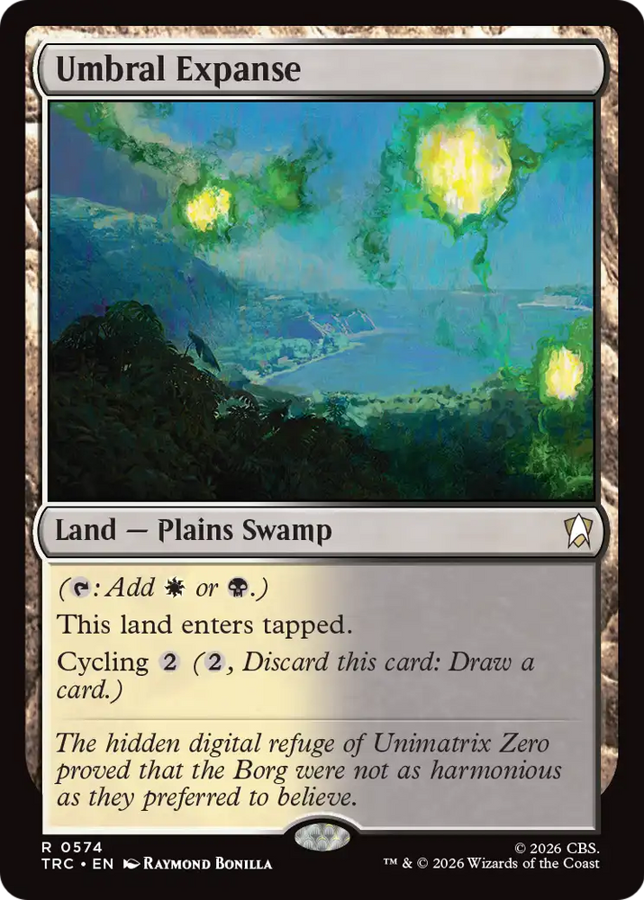 Umbral Expanse (Surge Foil) [Star Trek Commander] Magic: The Gathering