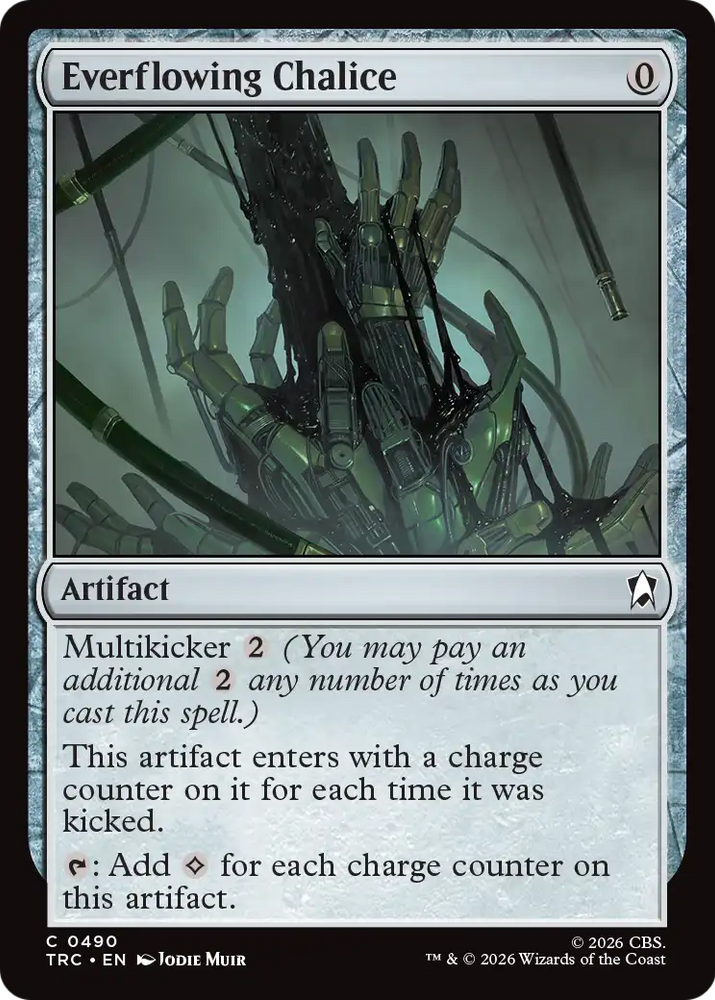 Everflowing Chalice (Surge Foil) [Star Trek Commander] Magic: The Gathering
